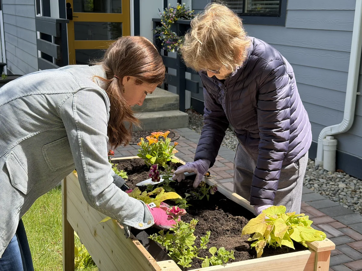 Residents getting ready for planting