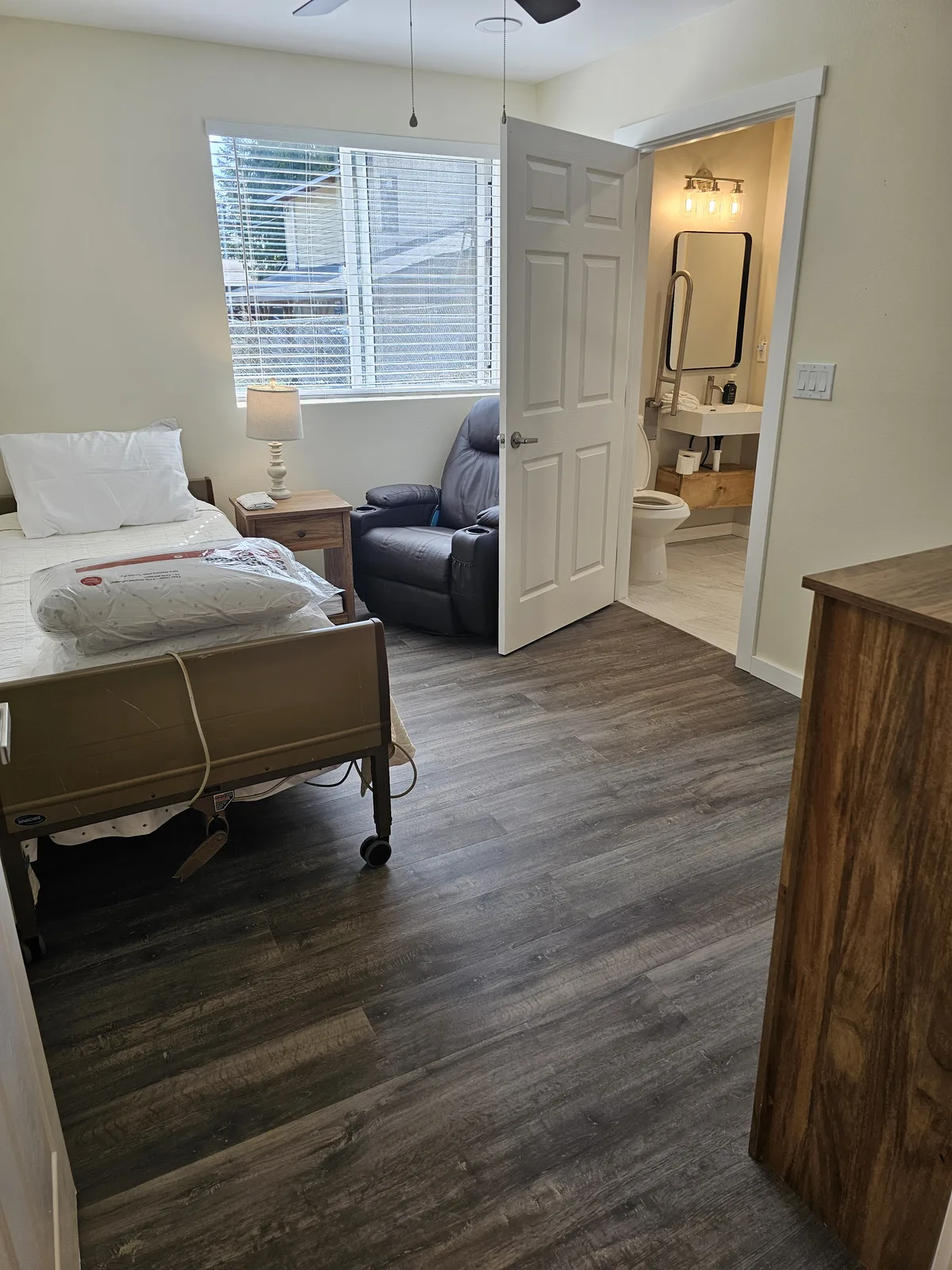 A cozy room inside our care home