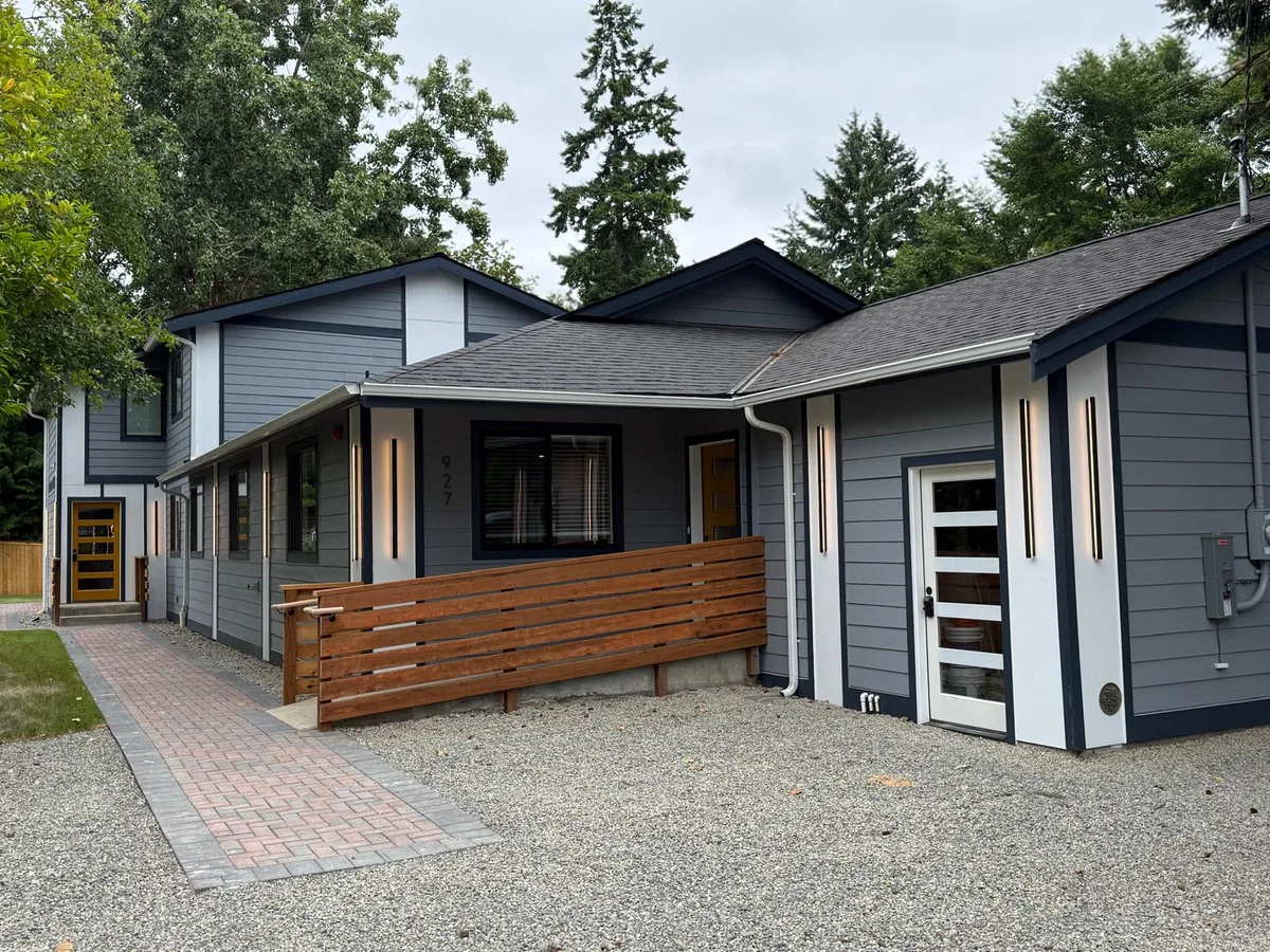 Our home from the outside